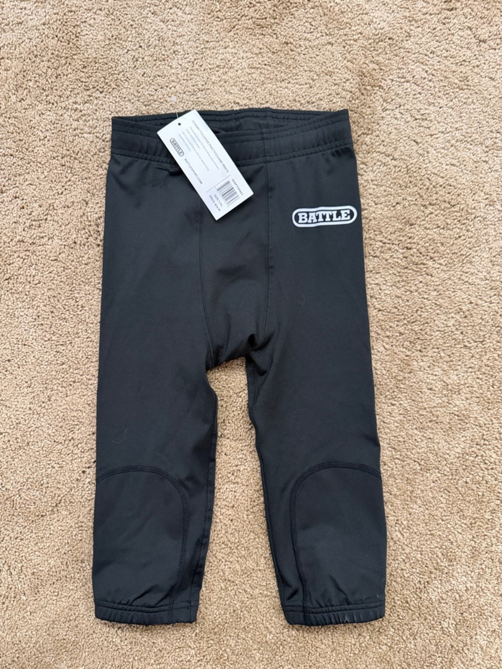 Battle Kids Black Athletic Leggings